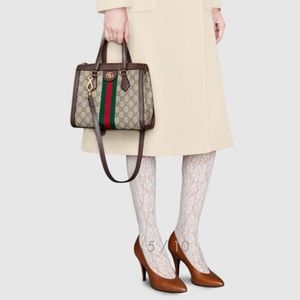 Ophidia Gg Supreme Small Beige
Coated Canvas Tote